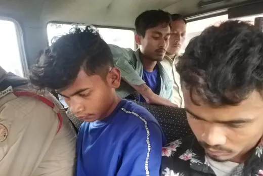 Three held for extortion