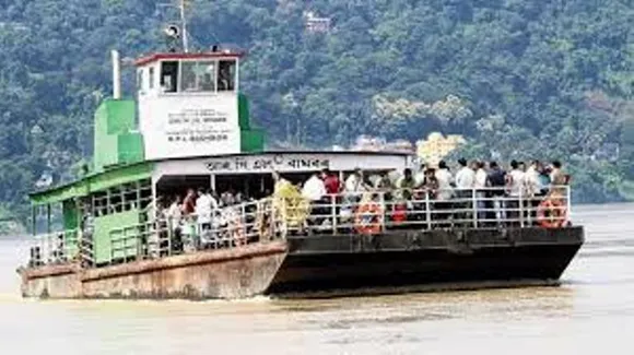 Majuli: Neematighat-Bound Ferry Stranded Midstream