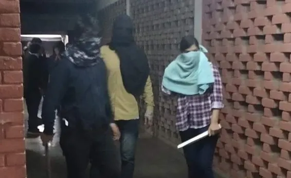 JNU Row: Masked Mob Attacks Students, Teachers