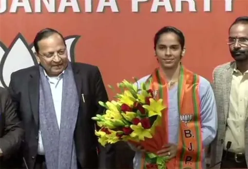 Badminton player Saina Nehwal joins BJP