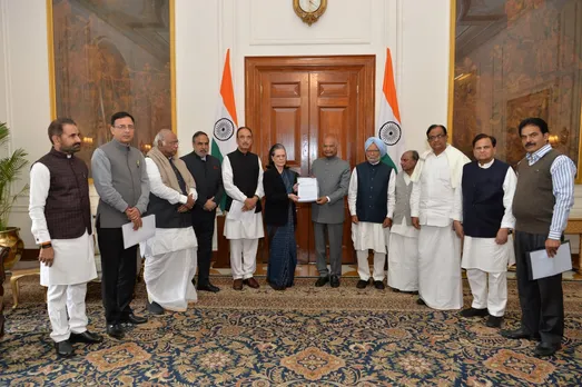 Protect Rajdharma: Congress urges Prez