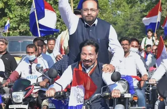 AGP Organizes Bike Rally In Dhemaji