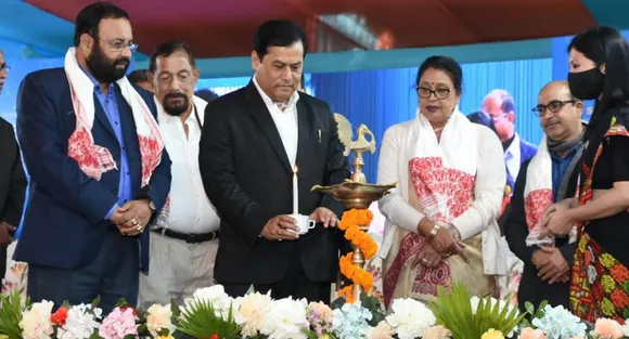 Sonapur: CM Sonowal Lays Foundation Stone For Science City