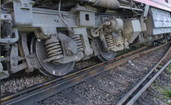 Freight Train Derails In Guwahati’s Narengi
