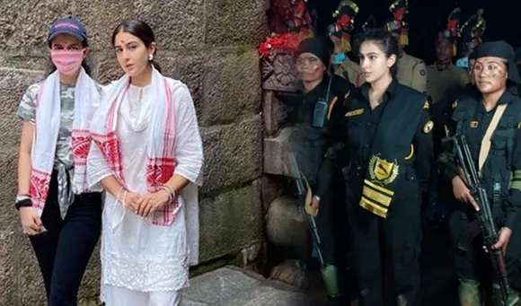 Sara Ali Khan Shoots For ‘Veerangana’ In Guwahati