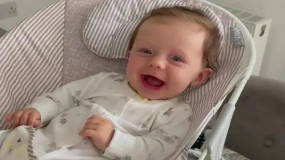 5 Month Old Baby Turning To Stone Due To Rare Disease