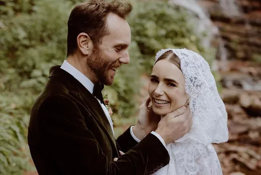 Lily Collins And Writer-Director Charlie McDowell Ties Knot
