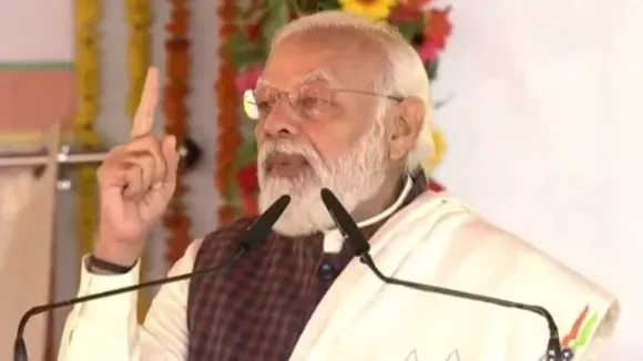 PM Modi Lays Foundation Stone of Ganga Expressway in UP