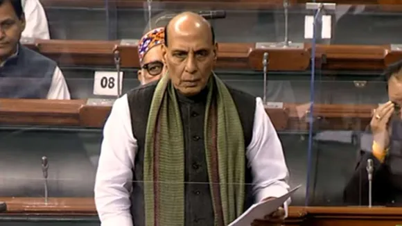 Rajnath Singh Briefs Parliament on IAF Chopper Crash on Dec 8
