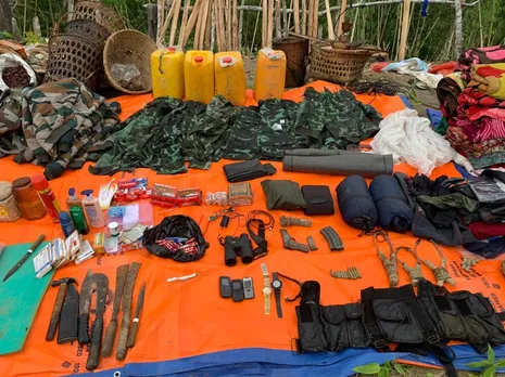Massive Cache Of Arms, Contraband Items Recovered In Manipur