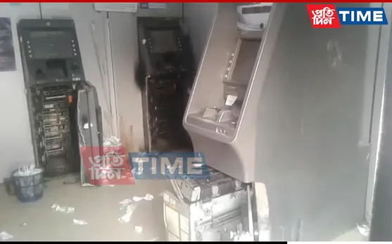 Nagaon: 3 SBI ATM Machines Found Broken And Looted In Raha