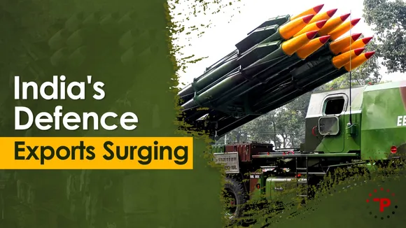 India's Defence Exports Surge to All-Time High, Reflecting Remarkable Growth in Manufacturing Sector