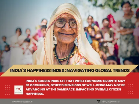 India's Happiness Index: Socio-Cultural Dynamics Amid Global Trends