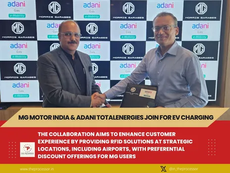 MG Motor India & Adani TotalEnergies Forge EV Charging Partnership