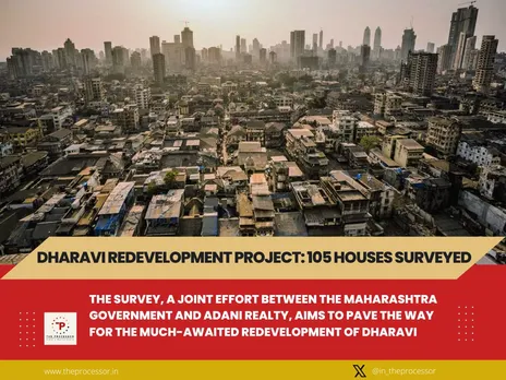 Dharavi Redevelopment Project Survey Underway, 105 Houses Covered