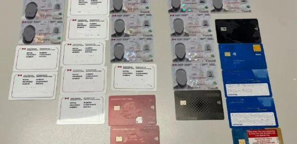Two men arrested at Canada-US border for fake ID cards and unreported currency
