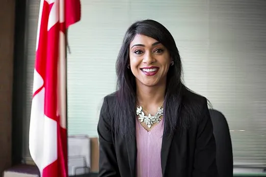 Bardish Chagger talks about the Smile Cookie Campaign in Calgary