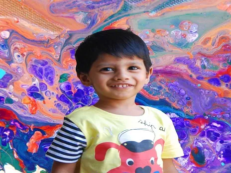 Tiny Hands: 4 year old Advait Kolarkar sells paintings for $2,000 in Saint John