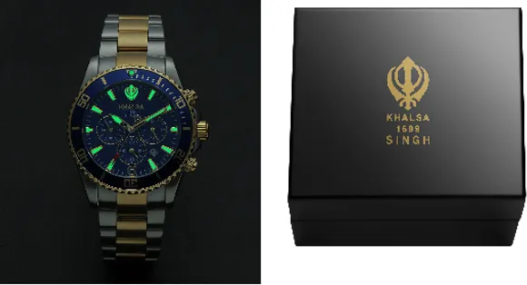 World’s First Super Luminous Singh Watch - A tribute to the dawn of Khalsa - 30th March 1699