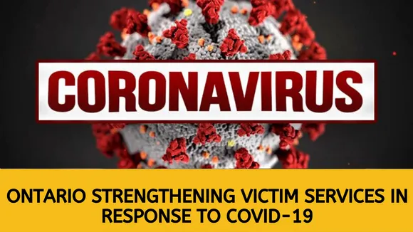 Ontario Strengthening Victim Services in Response to COVID-19