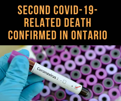 Second COVID-19-related death confirmed in Ontario