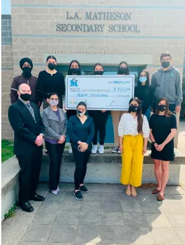 Students at L.A. Matheson raise $7,000 during Sikh Heritage Month and Vaisakhi to support Guru Nanak Diversity Village