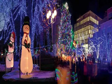 Enjoy Annual Christmas Tree Lighting and Christmas Market in Brampton.