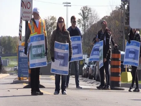 Officials say-International students won't face immigration penalties over Ontario college strike