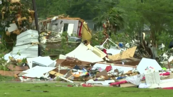 Tornado Rips Through Texas As Severe Storm System Threatens Southeast