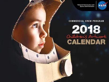 NASA chooses two Creative Indian American Kids’ Artworks for 2018 Calendar