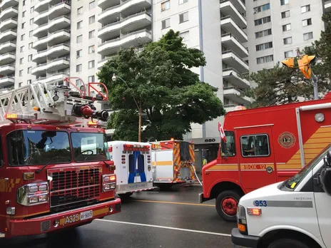 More than 1,000 Toronto residents displaced after 6-alarm high-rise fire in St. James Town