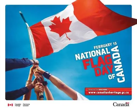 Canada celebrates 15th February as National Flag Day.