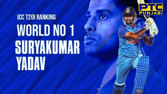 Suryakumar Yadav sets a new career-high in latest ICC rankings, reaching 910 points
