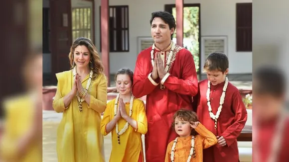Justin Trudeau And Family Extends Wishes On Navratri