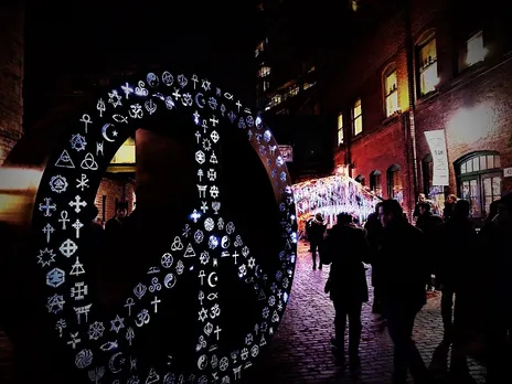 Snapshots of Toronto Light Festival 2018