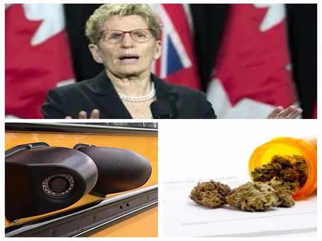 Ontario marijuana bill includes school bus safety law, 2 totally unrelated issues.