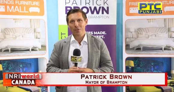 NRI WORLD : Candidates start vigorous campaigning for position of mayor in Brampton for municipal election scheduled on October 24 , Patrick brown and Punjabi singers including Preet Harpal, Ninja attend an event in Brampton.
