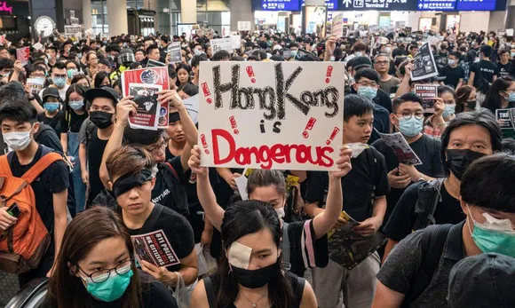 Hong Kong Airport Cancels All Flights On Monday Due To Protests