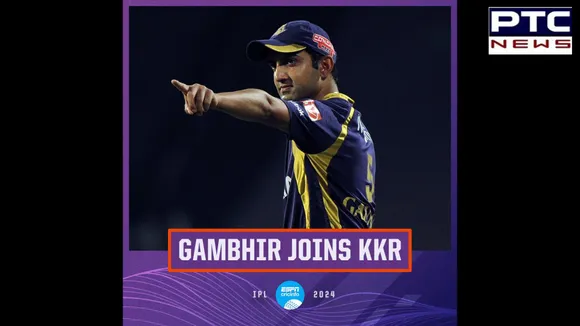IPL 2024: Gautam Gambhir joins Kolkata Knight Riders, calls KKR as second home