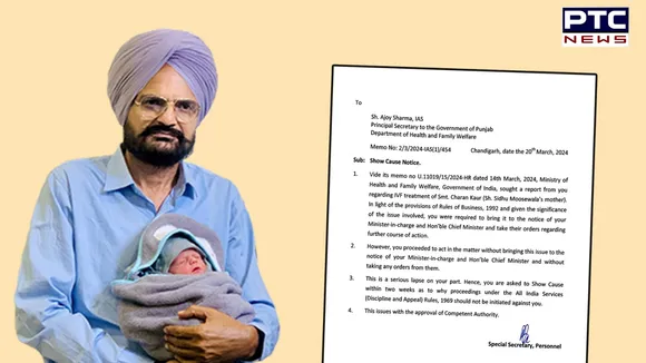 ‘Serious lapse’ | Punjab Govt issues show-cause notice to Ajoy Sharma over Moosewala's mother’s IVF treatment