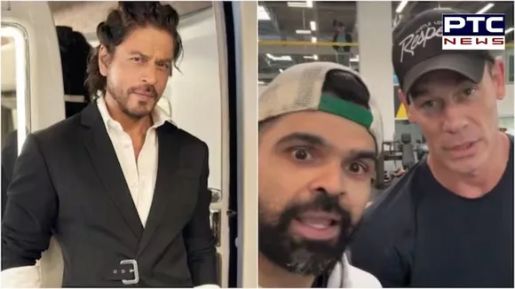 Shah Rukh Khan responds to John Cena singing 'bholi Ssi surat': Promises to share latest songs