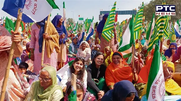 women at shambhu border