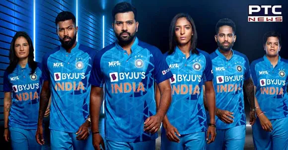BCCI unveils new jersey for team India ahead of T20 World Cup