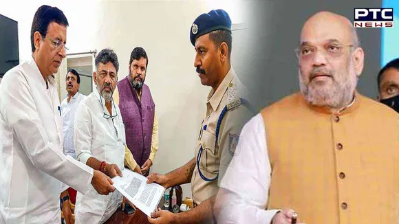 Cong accuses Amit Shah of making 'hateful, provocative statements' in poll-bound Karnataka, FIR filed