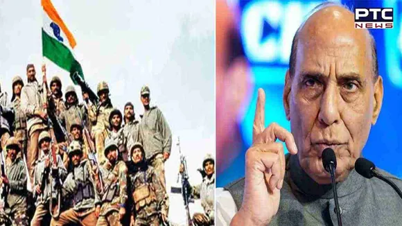 Kargil Vijay Diwas: Rajnath Singh affirms India's willingness to cross LoC to uphold honour