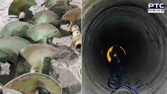 Uttarkashi tunnel rescue: Laser, gas cutter, broken parts of drill machine in Uttarakhand | See pics