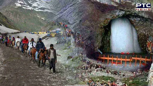 Amarnath Yatra 2023: कड़ी सुरक्षा के बीच शुरू हुई अमरनाथ यात्रा, पहला जत्था रवाना