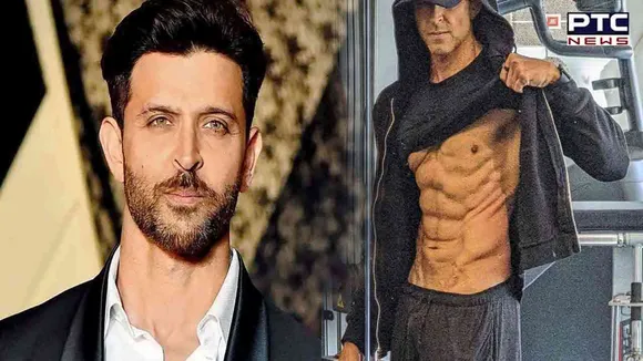 Workout session: Hrithik Roshan’s flaunting abs break internet