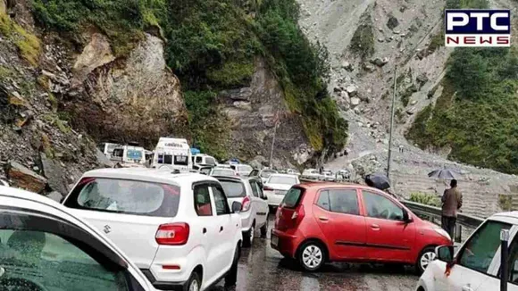 Badrinath highway remains blocked due to heavy rainfall in Uttarakhand's Chamoli