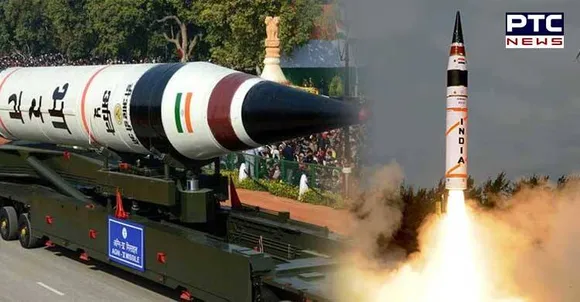 India’s Agni-5 missile test-fired